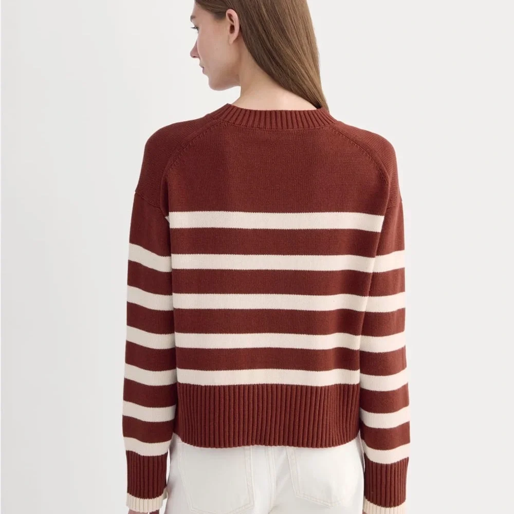 Everlane THE BOXY SWEATER IN EVERYDAY COTTON - Picture 3 of 8